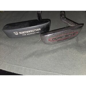 Northwestern Golf Putter Set Tom Weiskopf 303 and Dual-Sole Shotsaver Putters